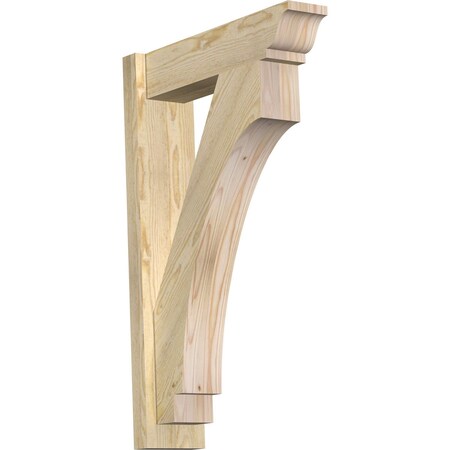 Ekena Millwork Imperial Rough Sawn Traditional Outlooker, Douglas Fir, 6"W x 22"D x 34"H OUT06X22X34IMP01RDF